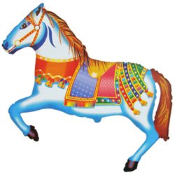 FM фигура 902625 Лошадь цирковая МИНИ 14" фольгированный шар